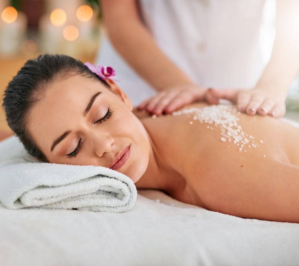 Back scrub treatment