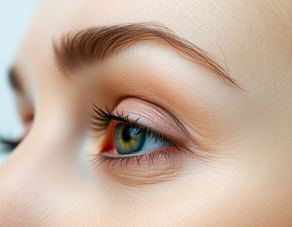 Plasma fibroblast eye lift