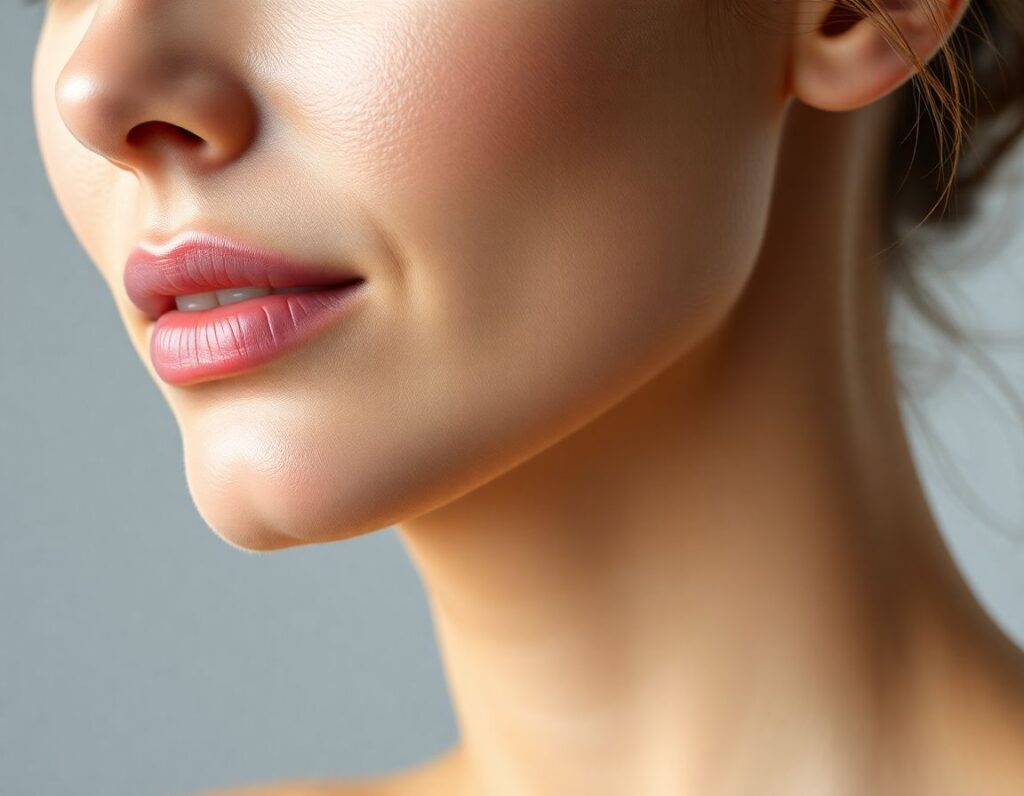 Plasma fibroblast half neck lift