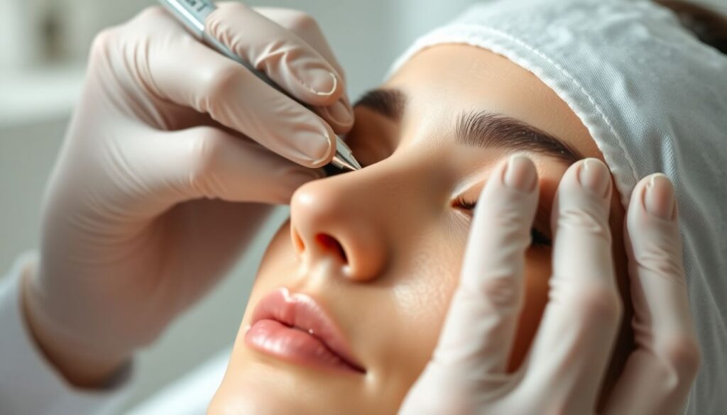 Plasma fibroblast skin tightening